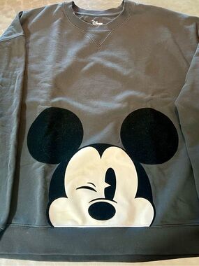 Disney x Coach Men's Wink Mickey Mouse Crewneck Sweatshirt XXL